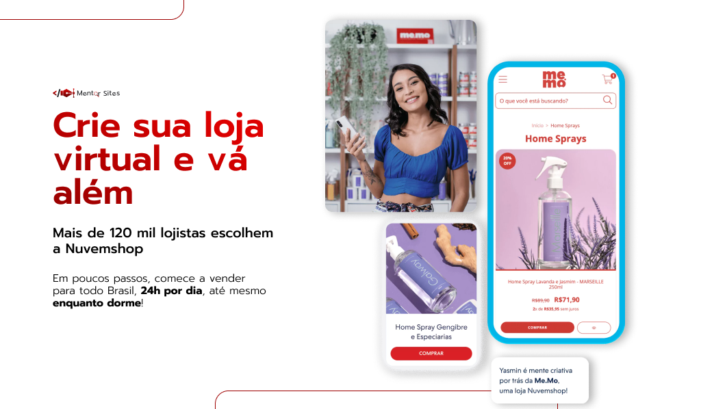 Conheça mais sobre a Nuvemshop e entenda porque somos a plataforma indicada para você vender os seus produtos na internet.